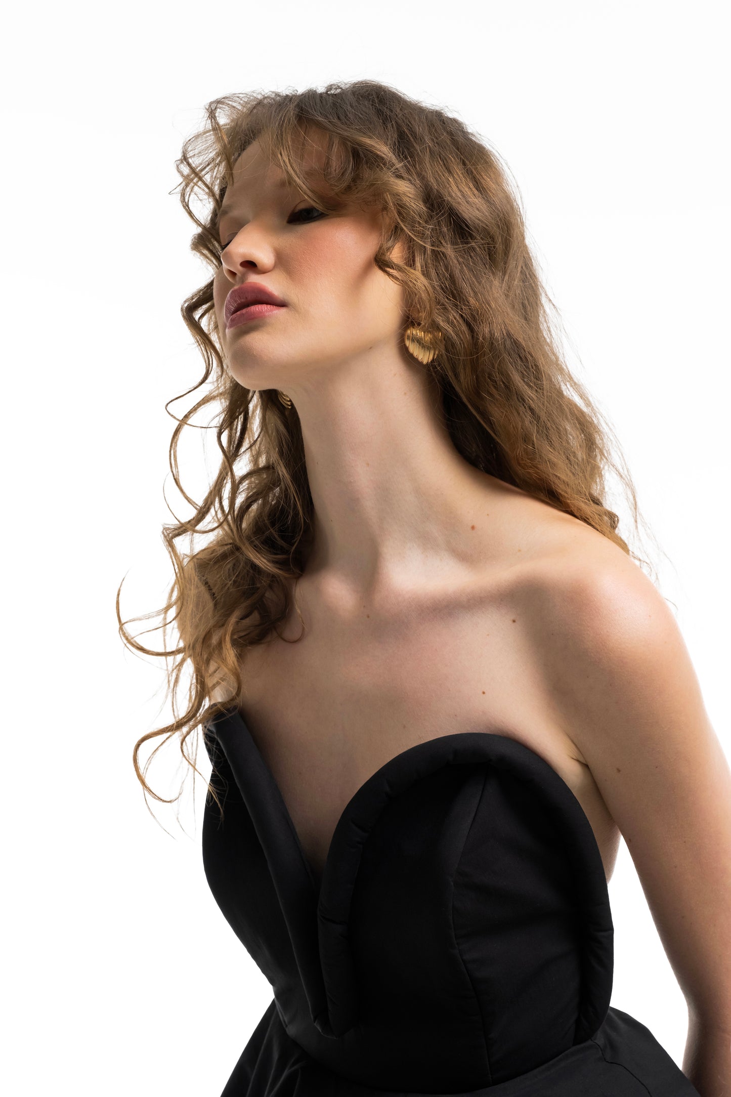 Tailored Dress with a Handmade Heart Shaped Cord