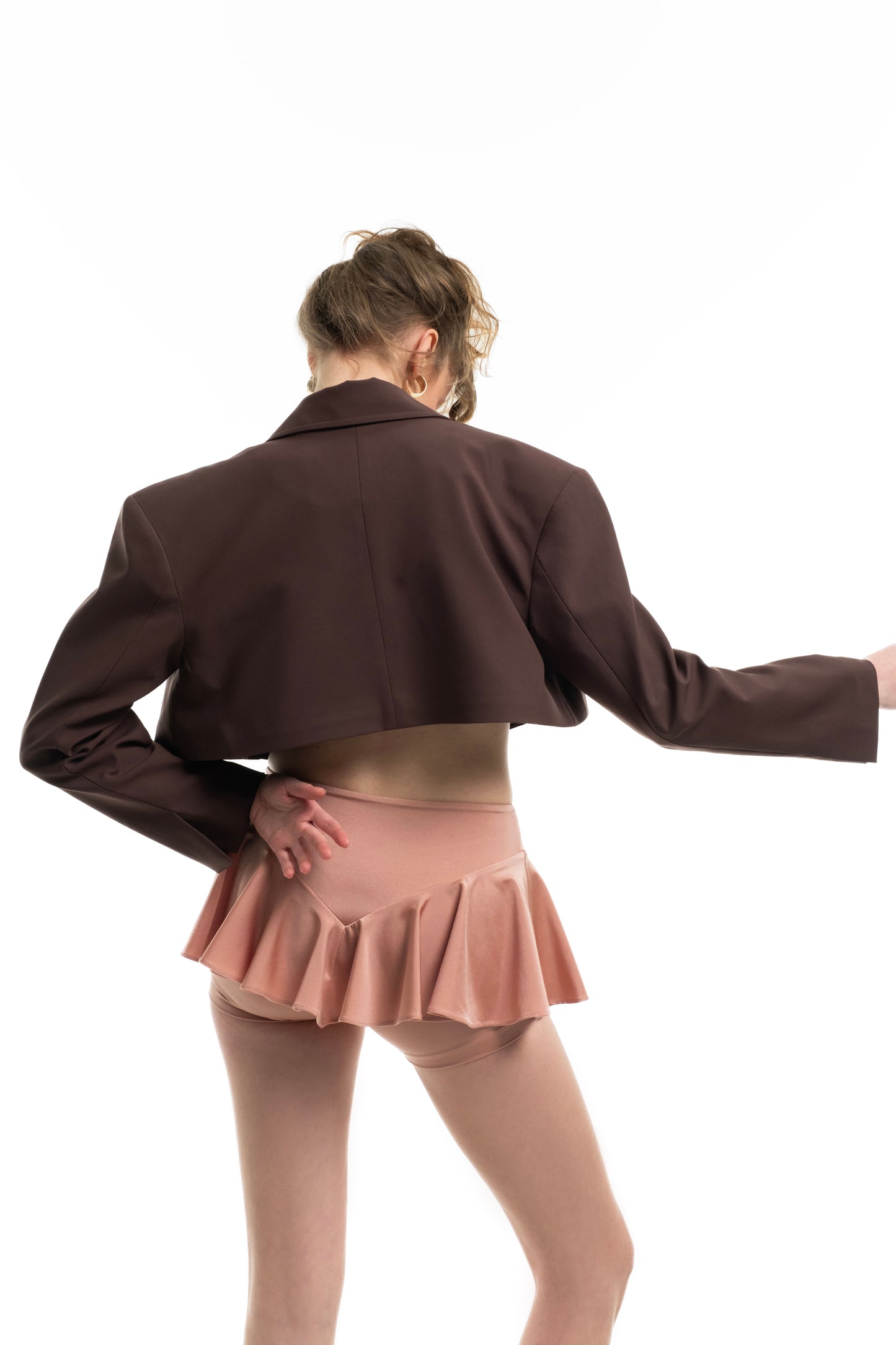 Cropped Masculine Jacket