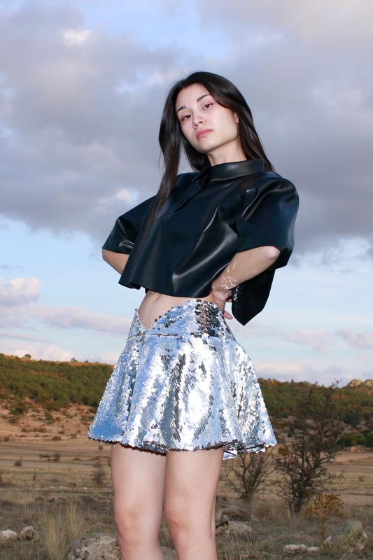 Sequin Miniskirt